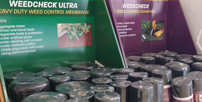 Weed Membranes garden geo-textiles  garden fabric