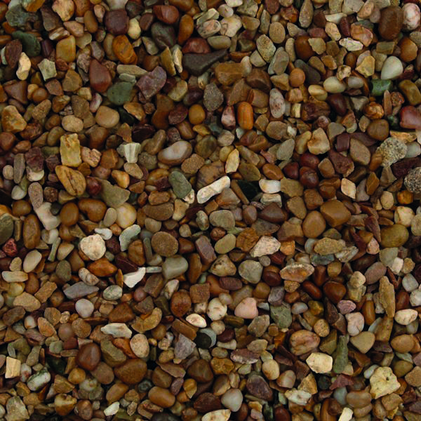 10mm Pea Gravel up close wet