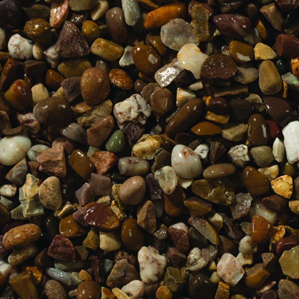 Pea Gravel 14mm up-close wet