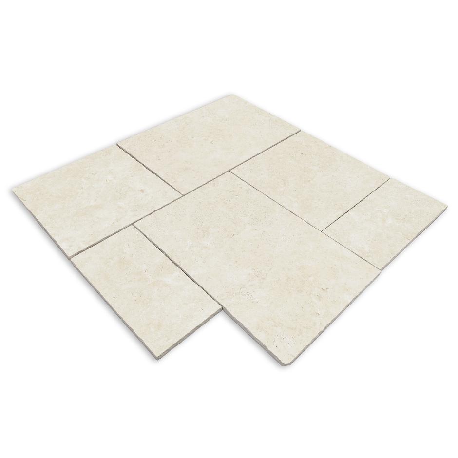 Travertine Beige Weathered Porcelain Paving