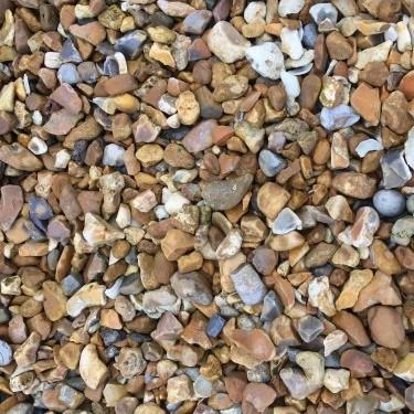 Golden Gravel 20mm natural decorative stones