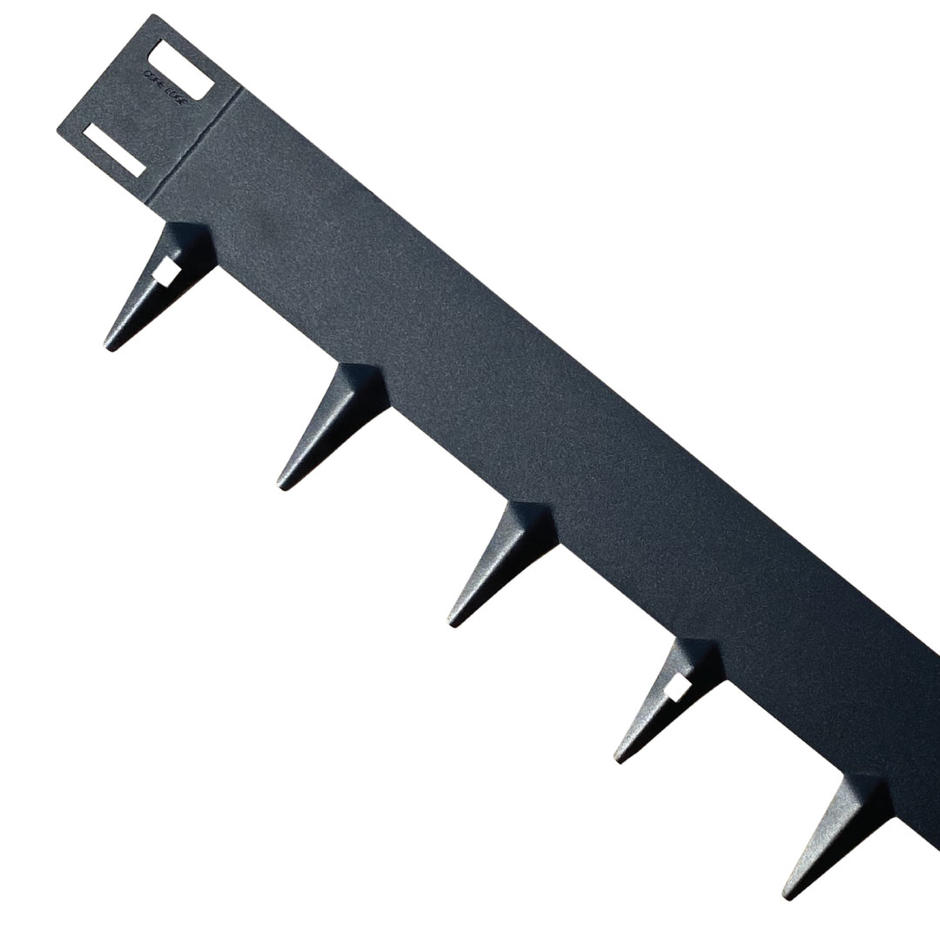 CORE 100mm Flexible Steel Edge, Powder Coated black edging