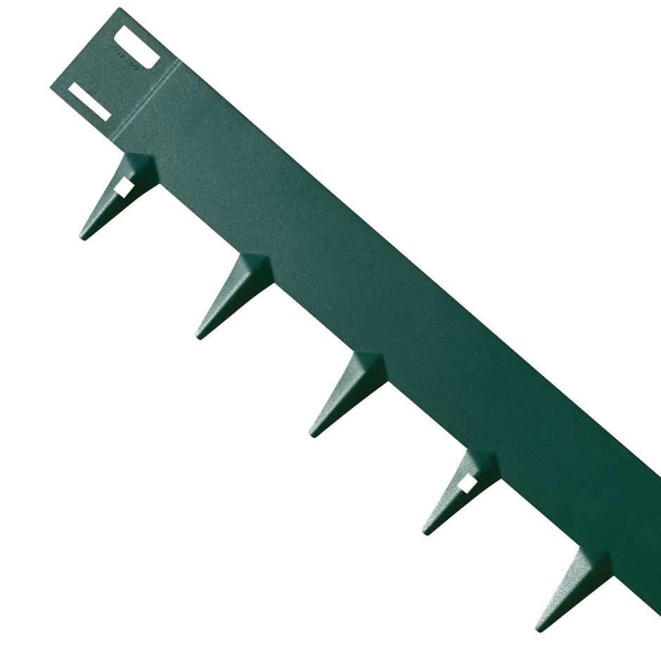 CORE 100mm Flexible Steel Edge, Powder Coated green edging