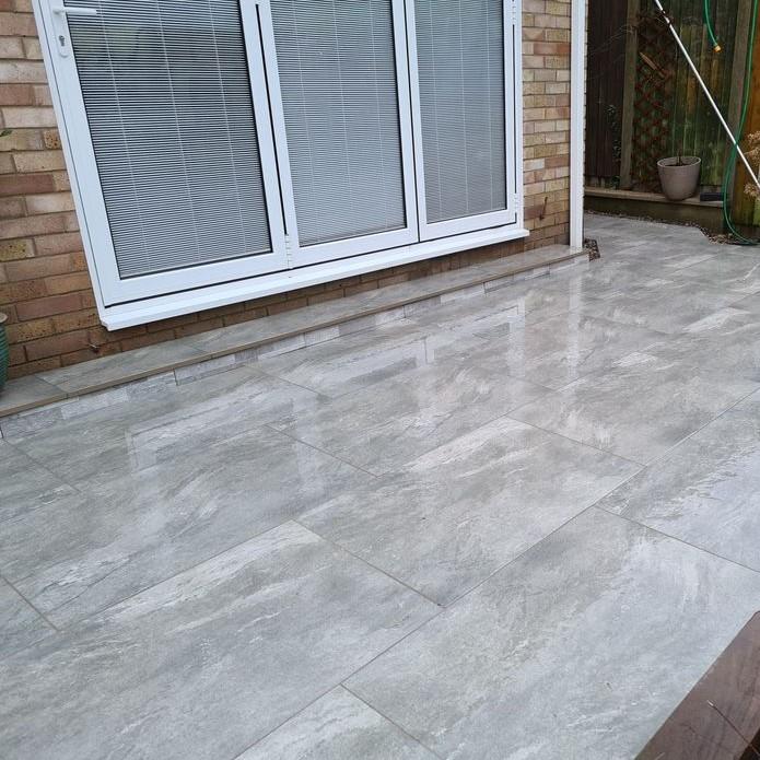 sienna jupiter grep porcelain paving