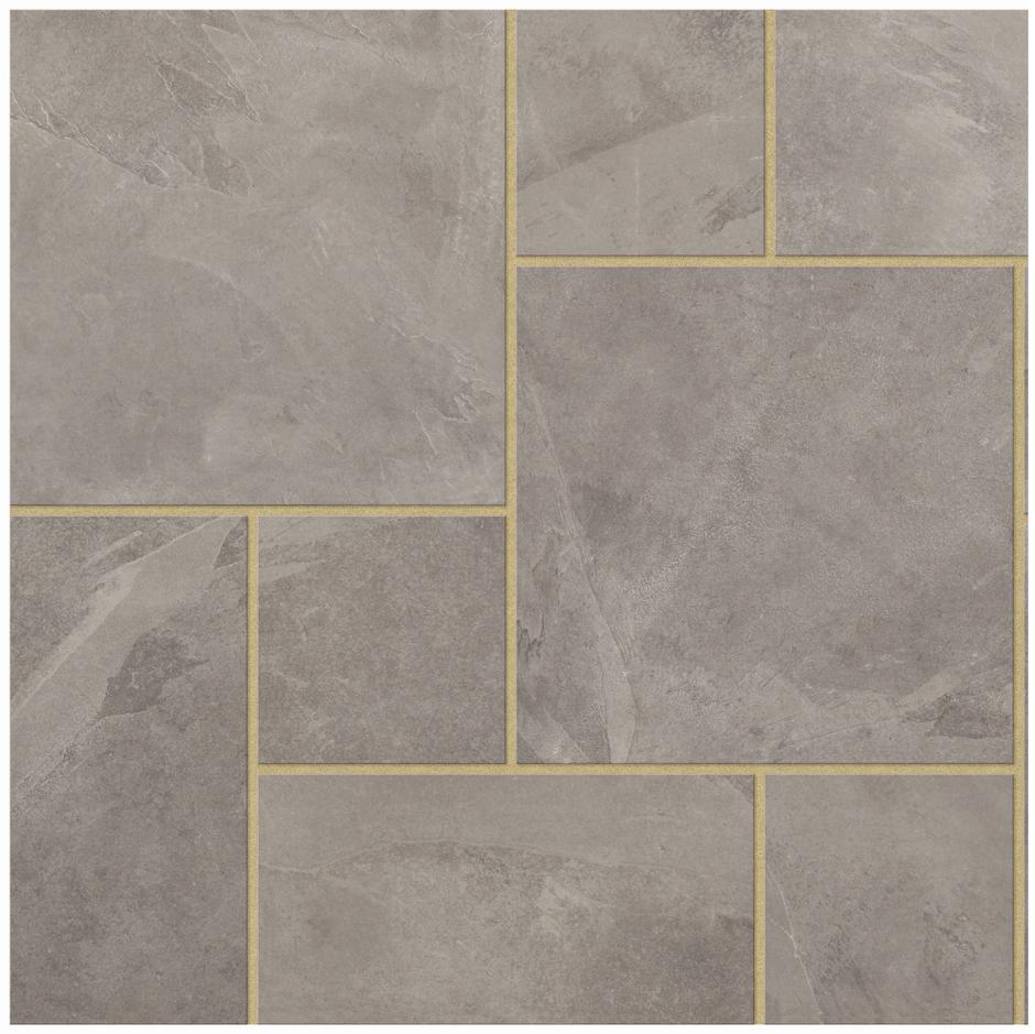 Brett Eden Slate Porcelain Paving, Clouded Sky