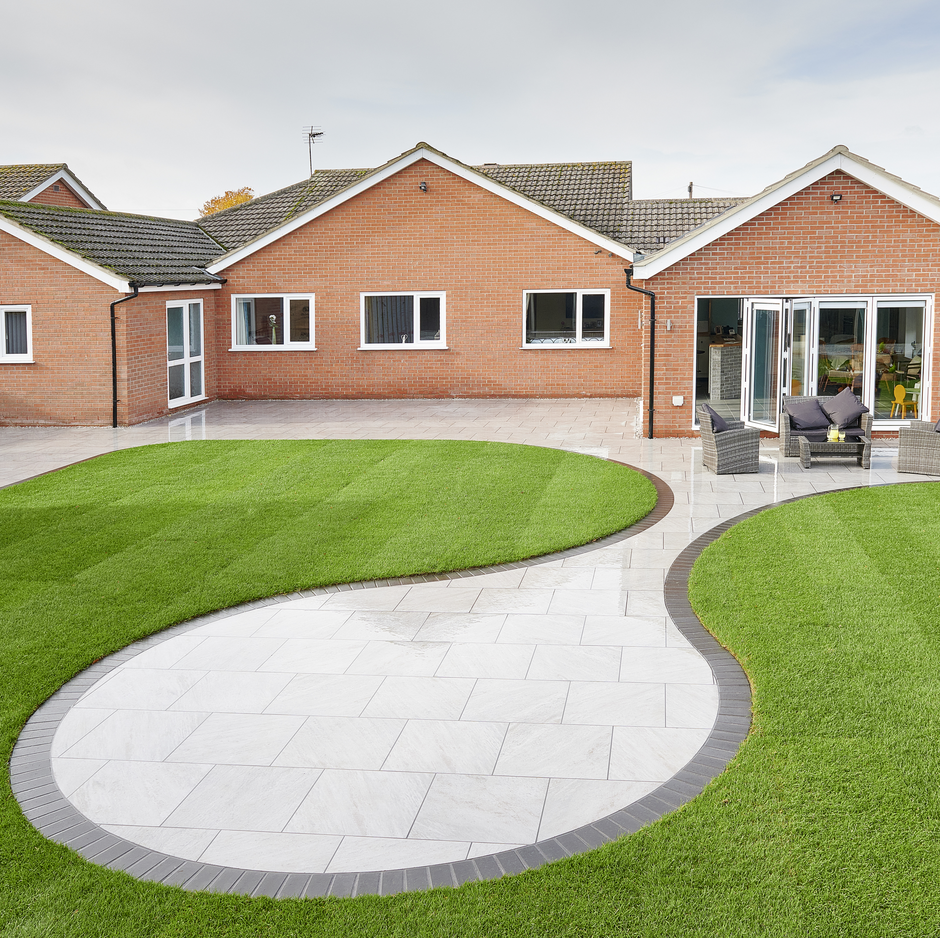 Brett Eclipse Porcelain Paving, Lunar