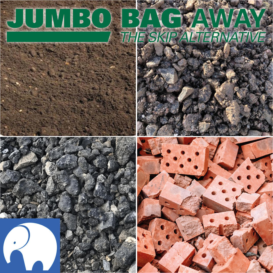 Jumbo Bag Away Inert Waste Collection Stone Zone Landscaping