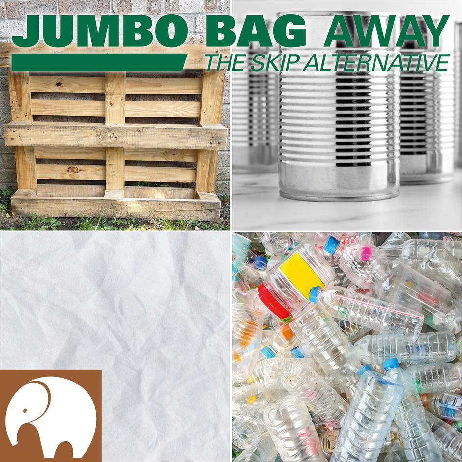 Jumbo Bag Away Mixed Waste; Wood waste, metal waste and plastic waste