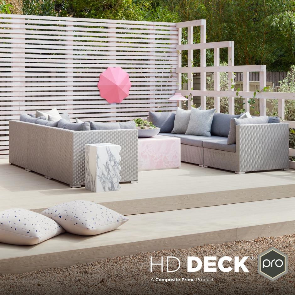 composite prime champagne decking