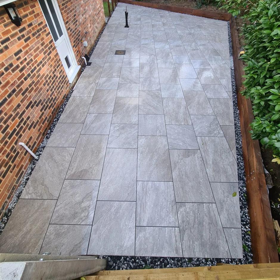 rasa grey garden patio