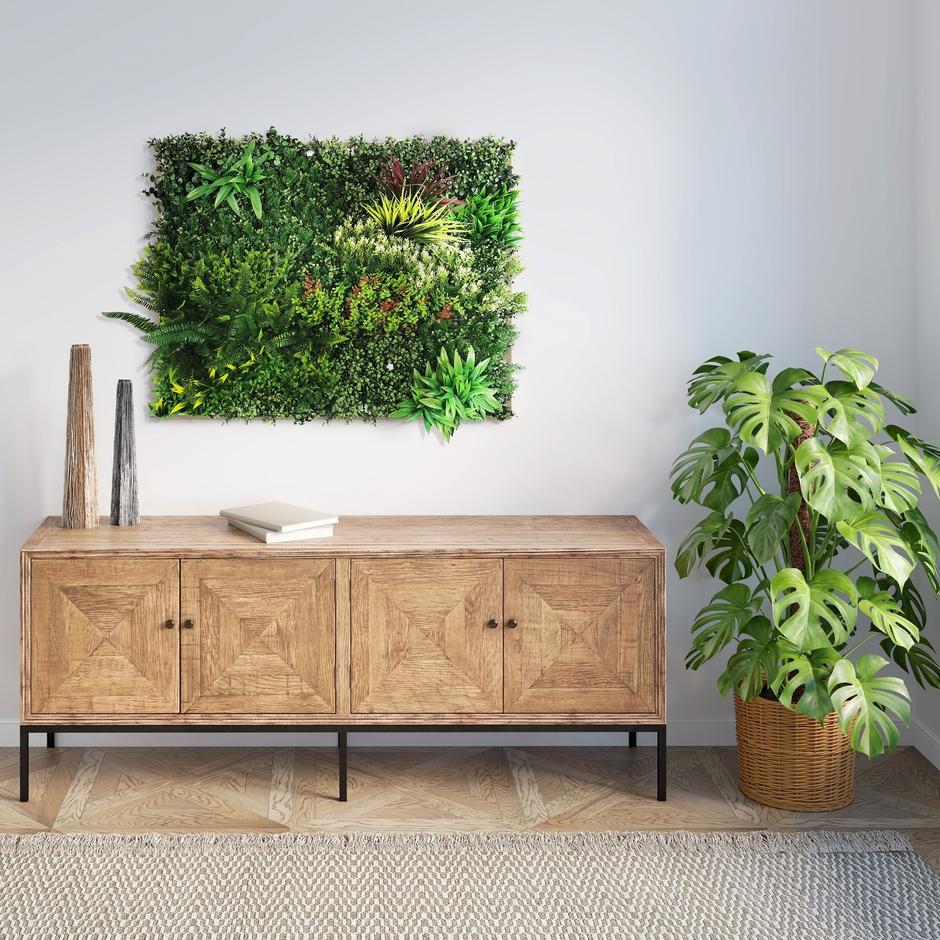 Floral Dream Artificial Living Wall 1m x 1m Stone Zone & Landscaping