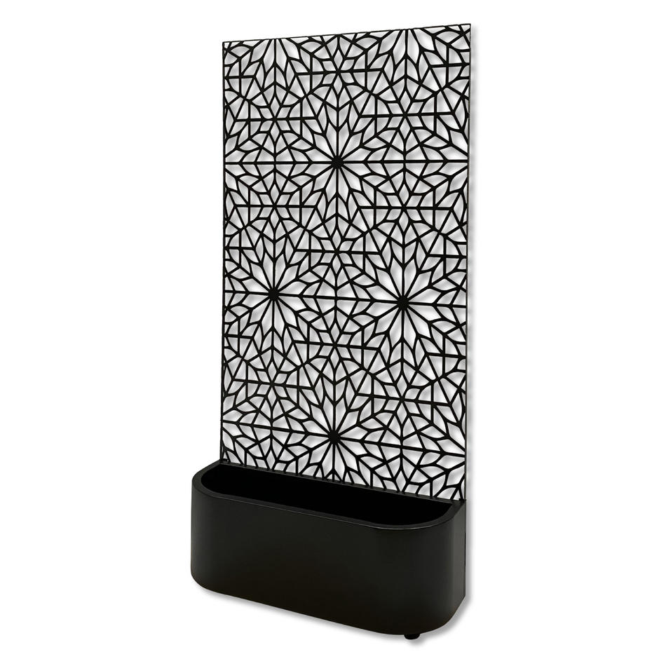 core composite wood screen and planter