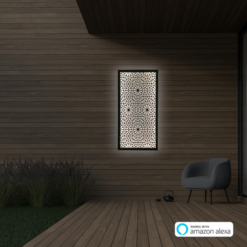 core light up led garden screen