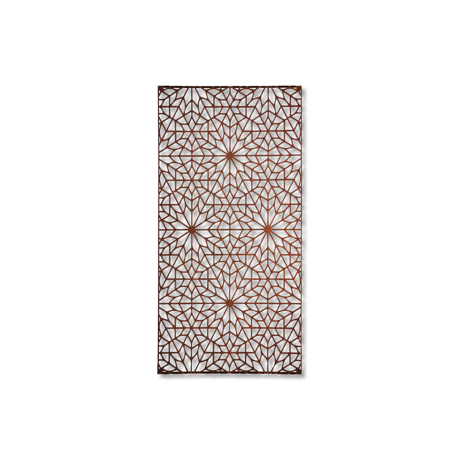 cor-ten metal screen