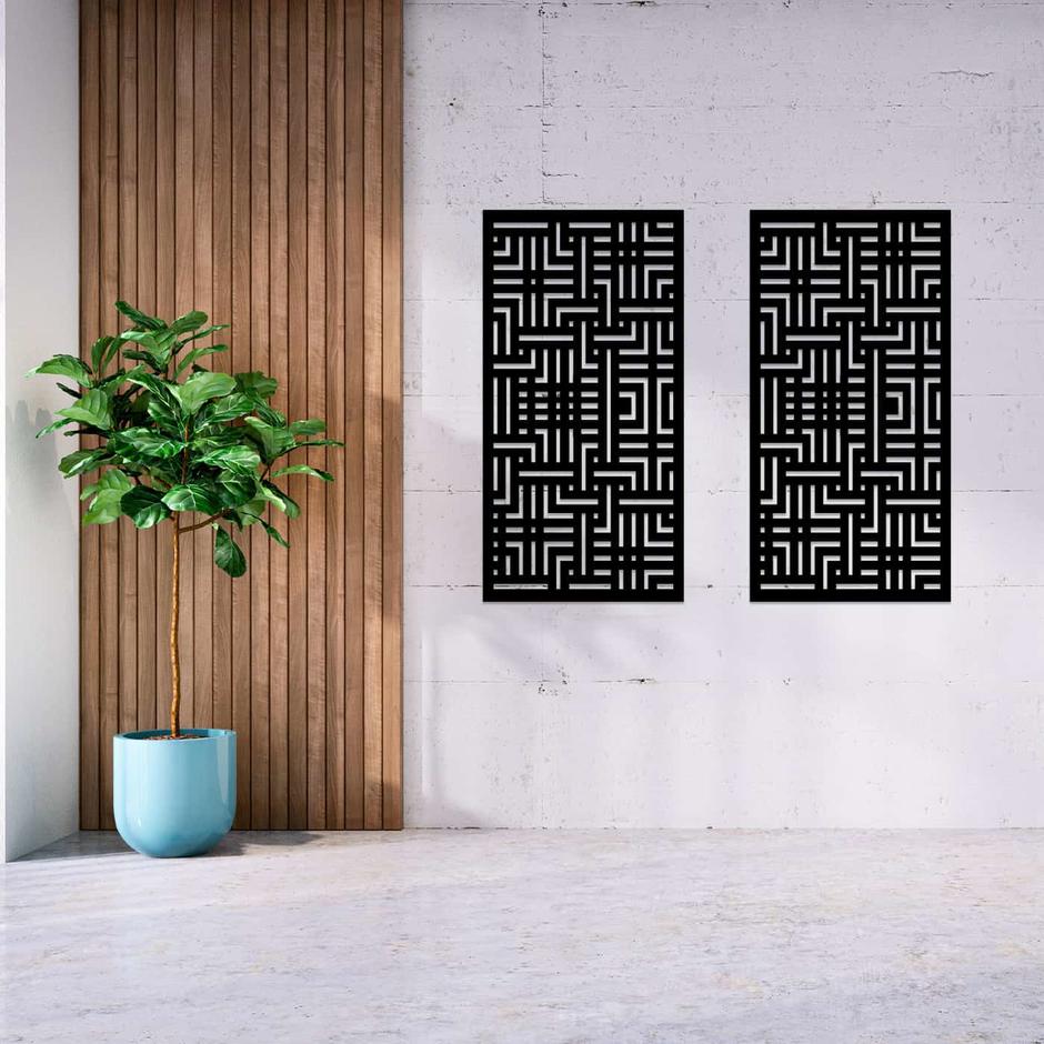 DISCOUNTED CORE Labyrinth Black Metal Screen