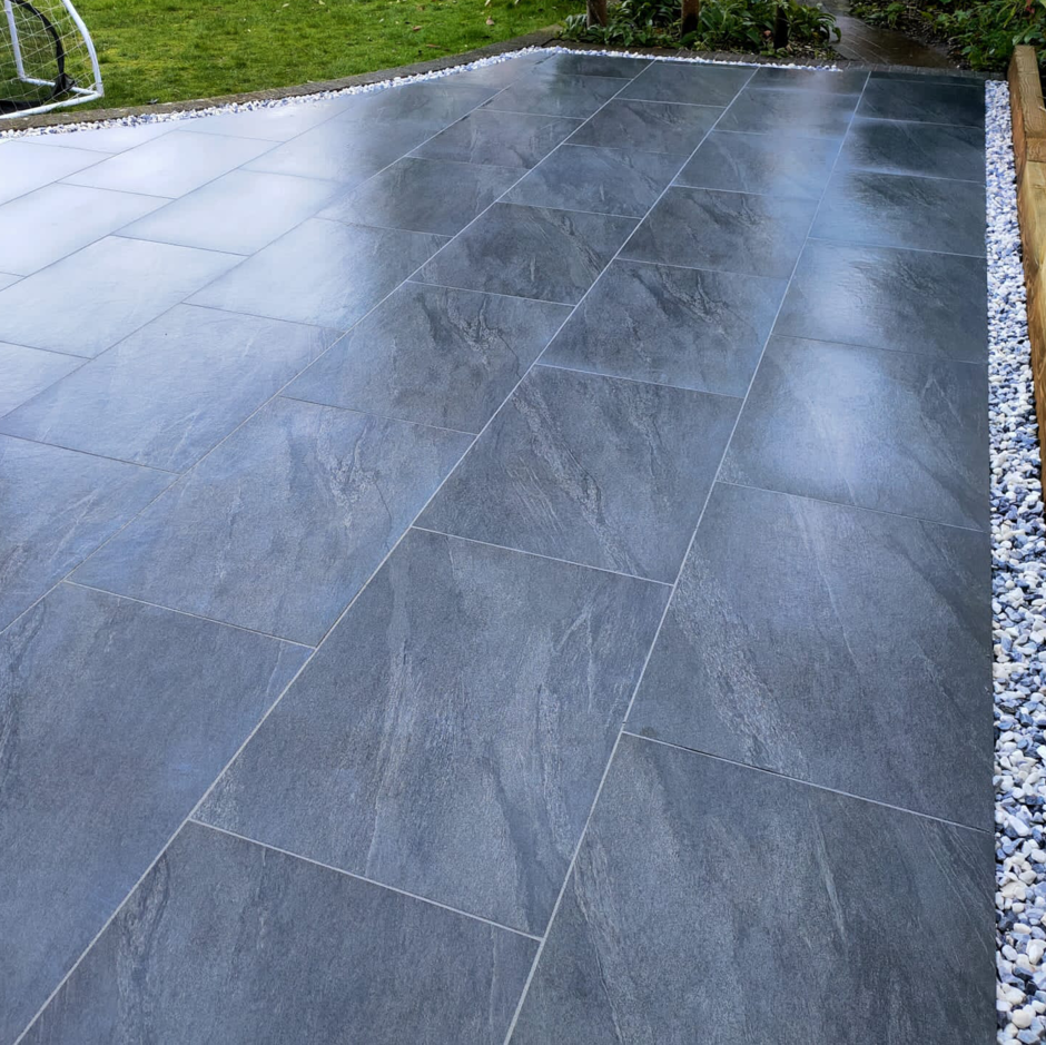 Sienna™ Anthracite Black Porcelain Paving