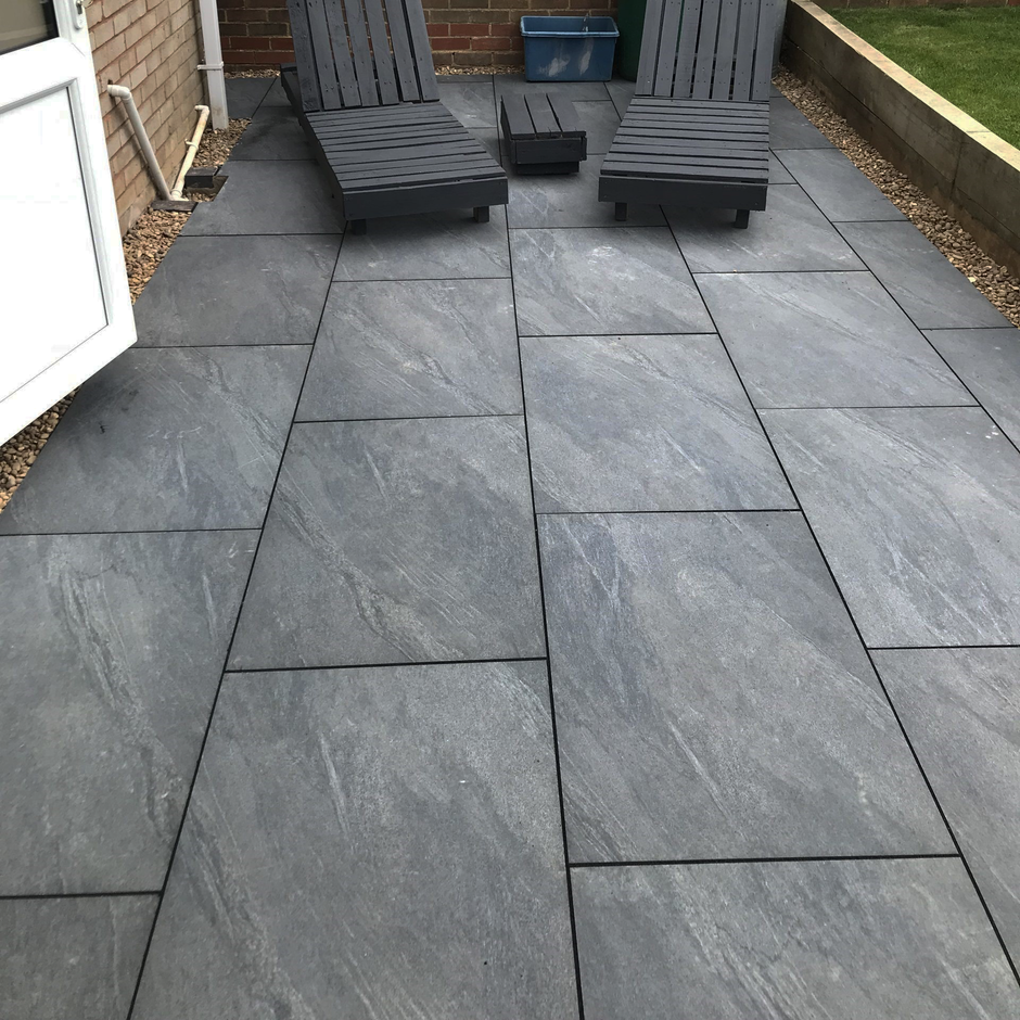 Sienna™ Anthracite Black Porcelain Paving