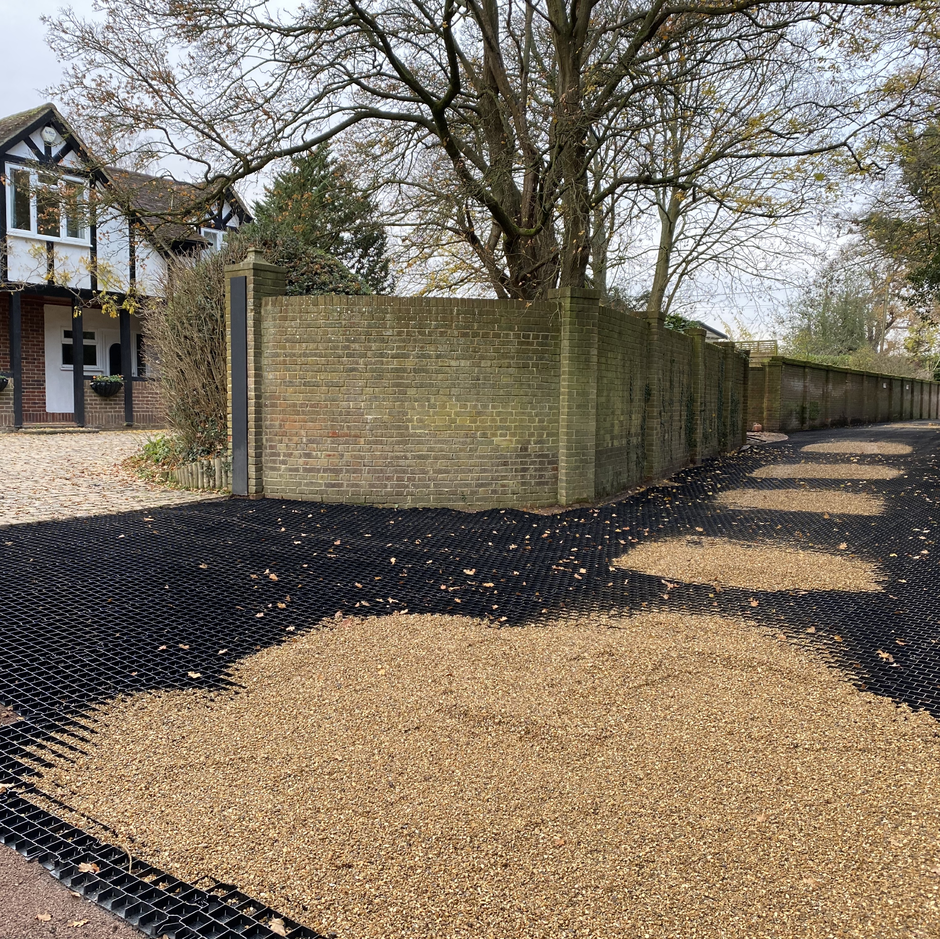 shingle 20mm grid driveway