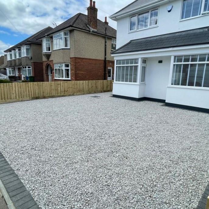 Silver Grey Chippings 14mm Stone Zone & Landscaping Supplies
