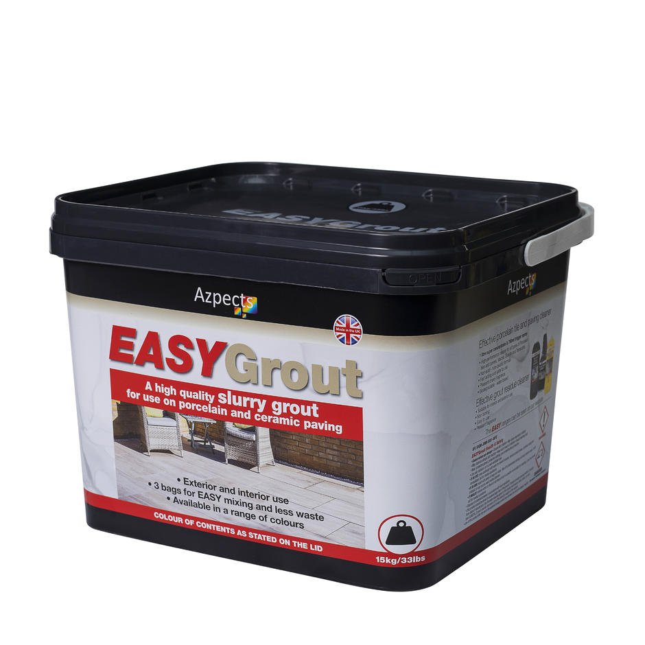 Azpects EASYGrout Grafito grey 15kg tub