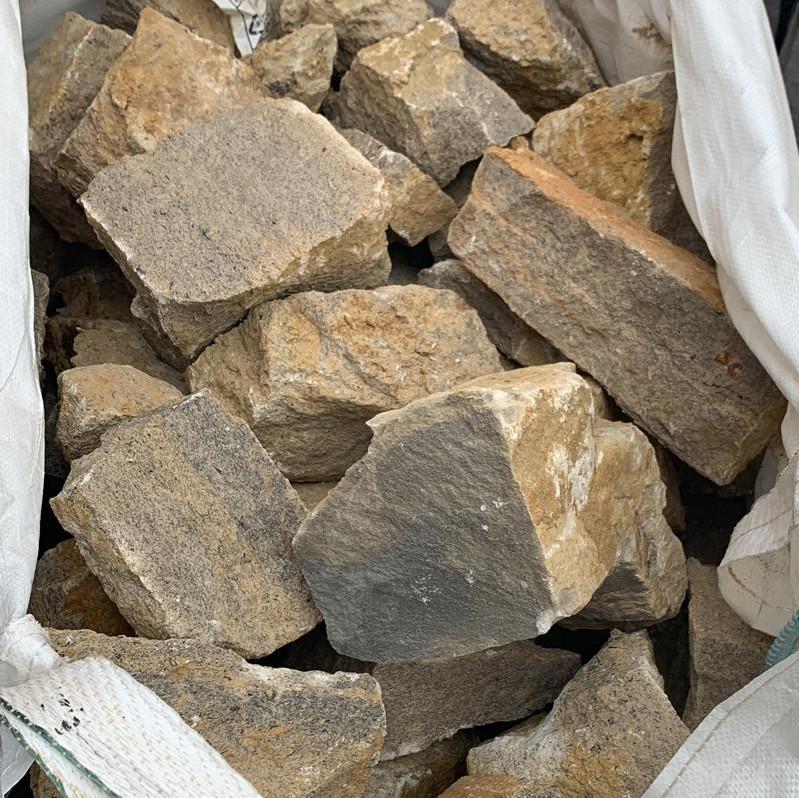 Dorset Gabion Limestone rocks