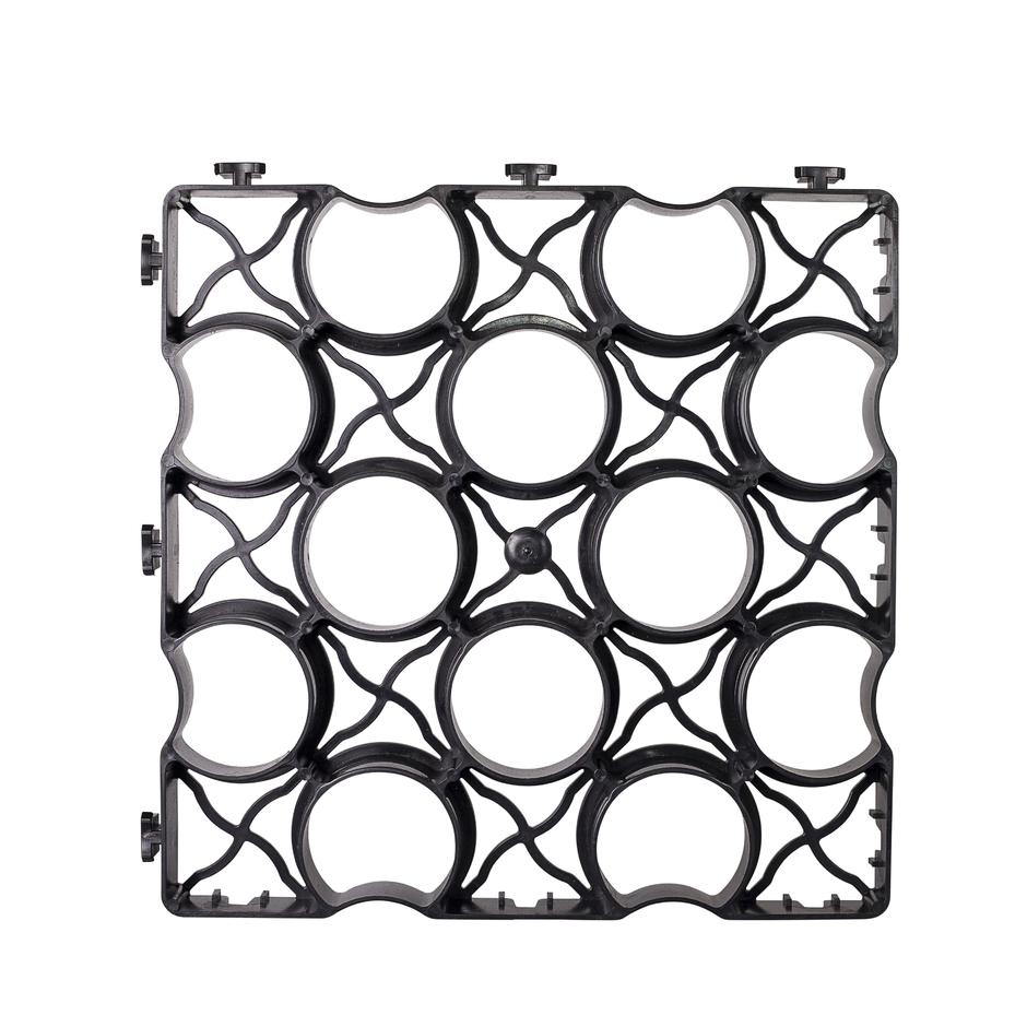Azpects EASYGrid, Black interlocking garden grids