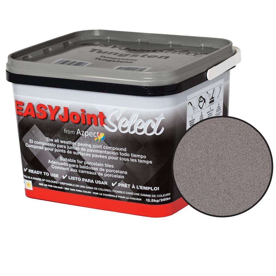 Azpects Easy Joint Select, Tungsten, 12.5kg tub swatch