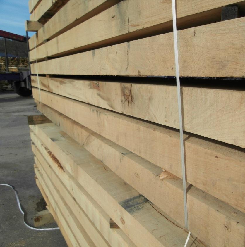 Prime French Oak Sleeper 2.4m x 200mm x 100mm