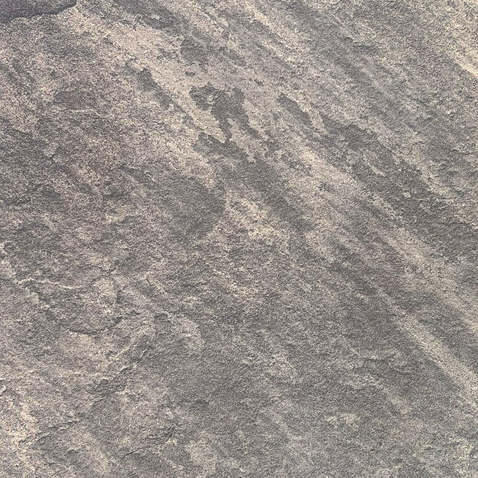 Natural Sagar Black Porcelain Paving single slab up-close