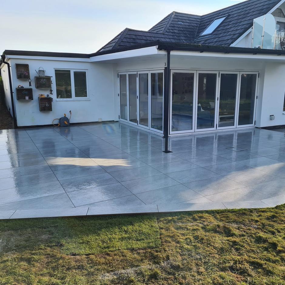 Sienna™ Ocean Mist Porcelain Paving stone slabs