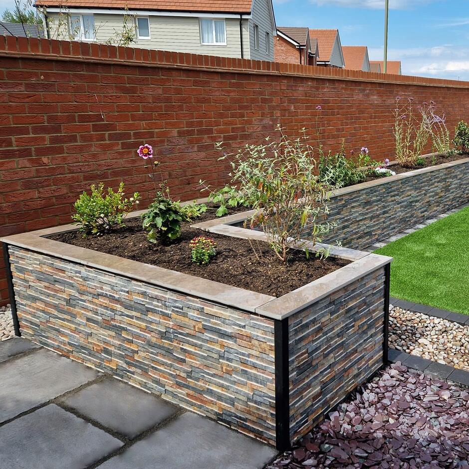 Spectrum St. Moritz Gris Cladding garden outdoor wall cladding