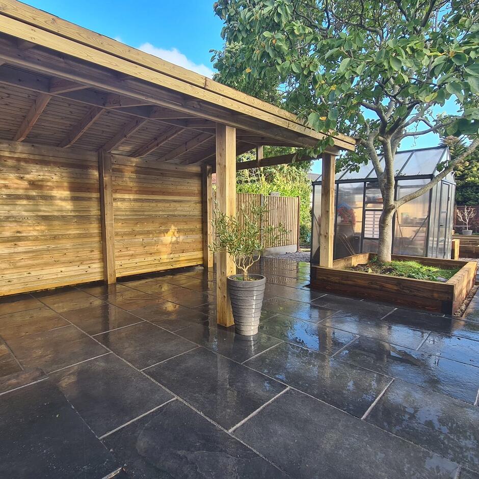 Carbon Black Limestone Paving Stone Zone & Landscaping Supplies