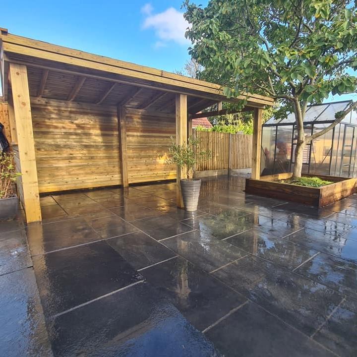 Carbon Black Limestone Paving Stone Zone & Landscaping Supplies