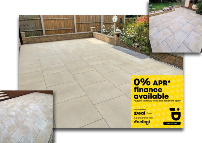 Beige Paving Slabs range of beige porcelain paving