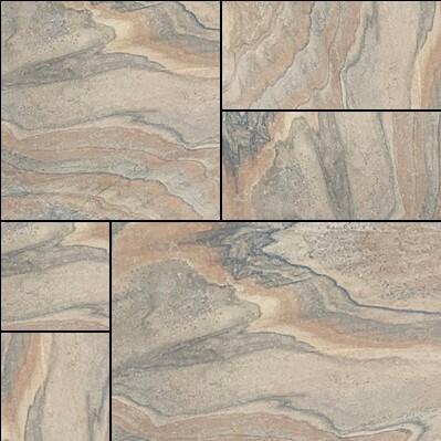 'Natural' Rainbow Porcelain Paving patio pack