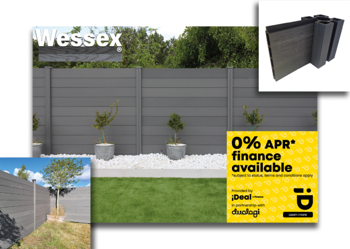 Composite Fencing supplier grey fence boards