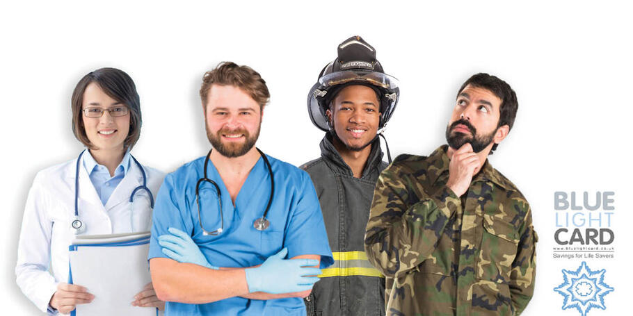 10% blue light card discount for nhs staff police staff army staff and more