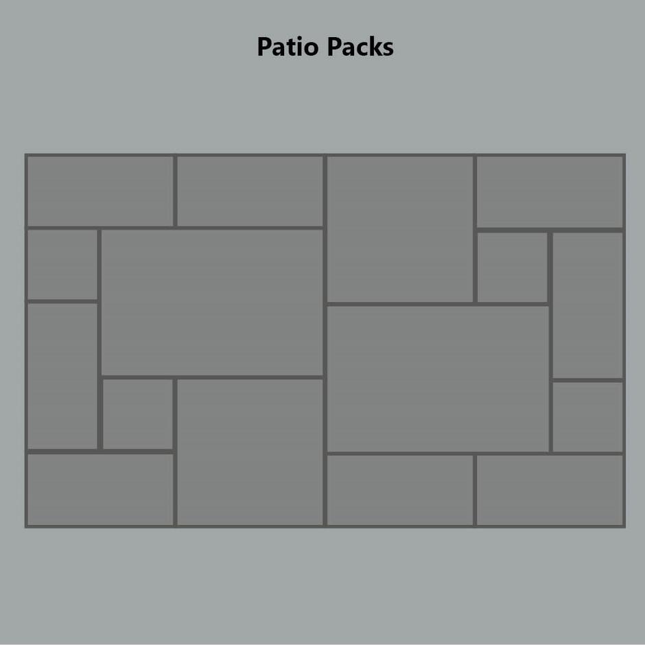 aqua blue weathered limestone natural stone patio pack laying guide