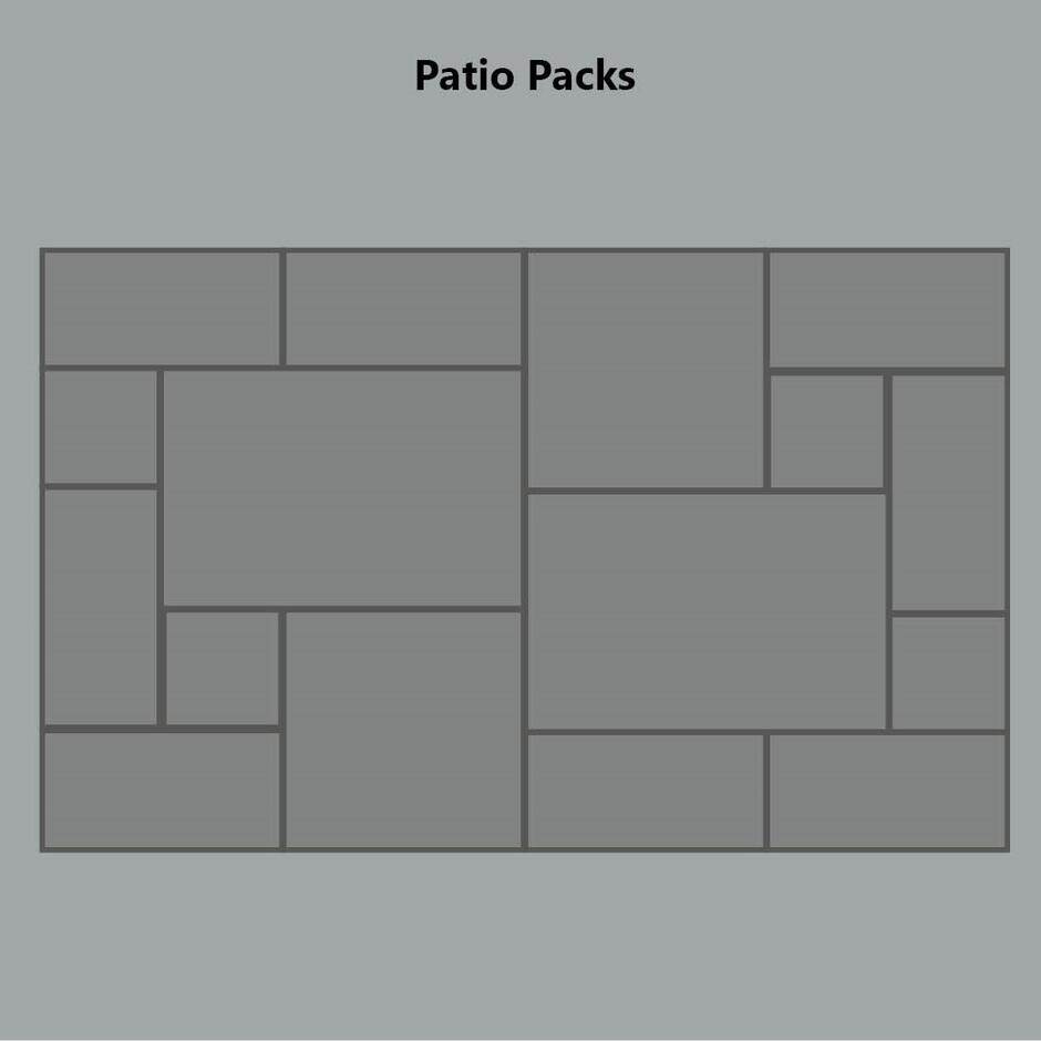 Sawn Tallow Fossil Sandstone Paving slabs patio packlaying guide