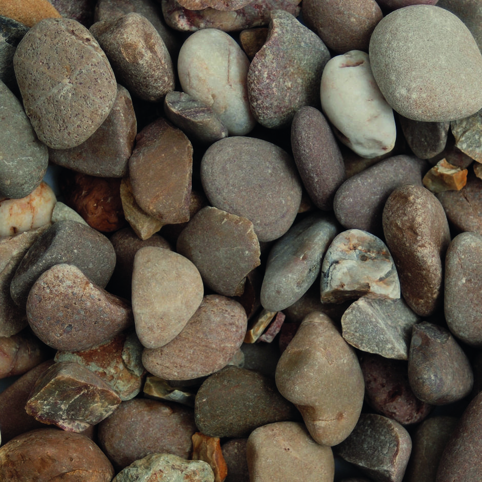 Tweed pebbles 20-40mm up-close dry