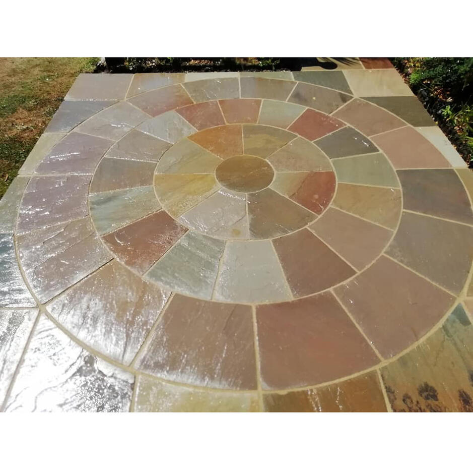 fernlea raj green sandstone circle kit