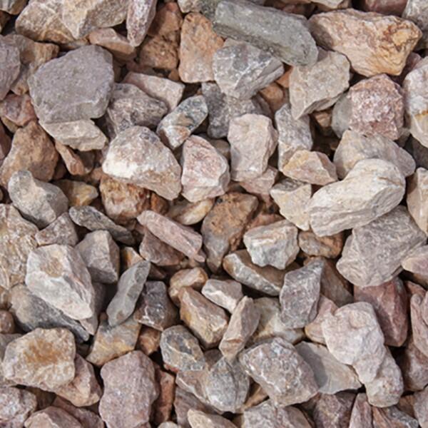 20mm Devon Pink decorative garden stone like pink natural stones