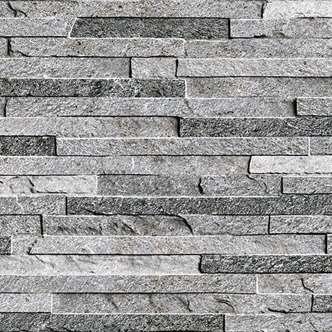 Wessex® Quartz Grey Porcelain Cladding; silver, grey, metallic cladding and walling