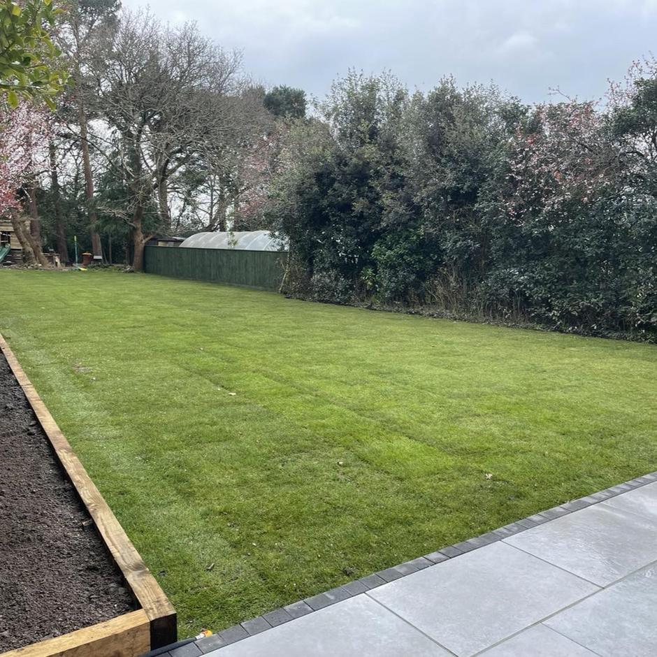 Wessex® Turf Rolls; green turf grass 