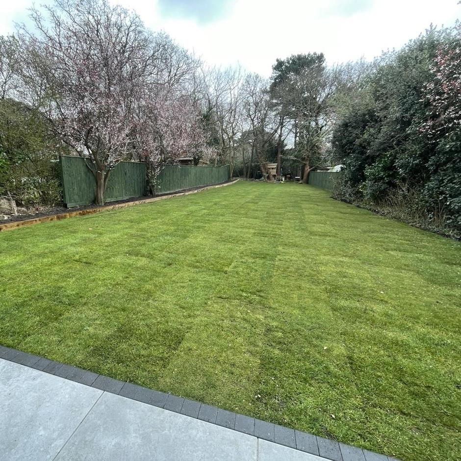 Wessex® Turf Rolls; fresh turf grass