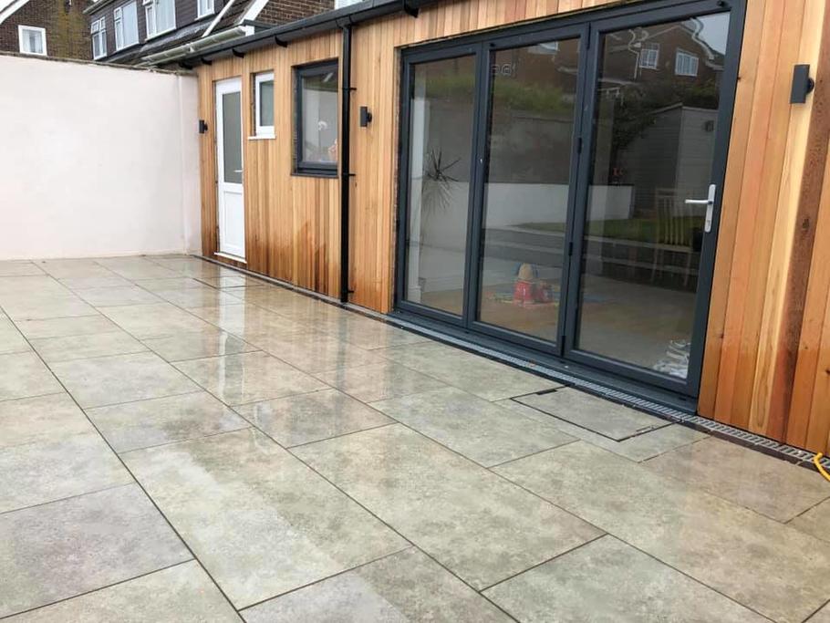 Porcelain Paving in Winchester