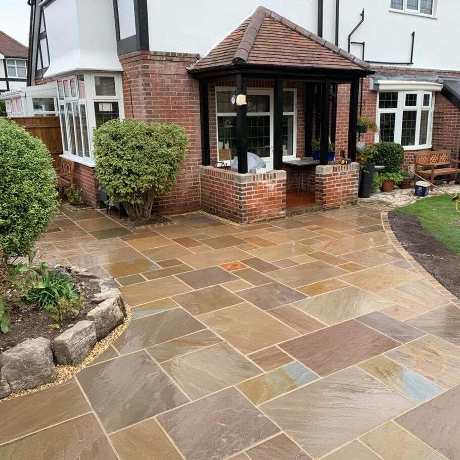 Sandstone Paving in Basingstoke