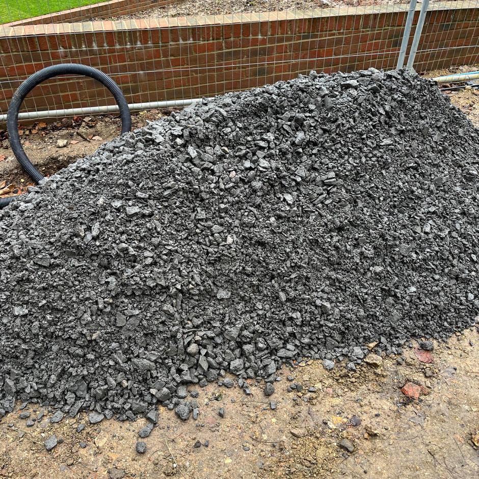 40mm Limestone Scalpings landscaping project