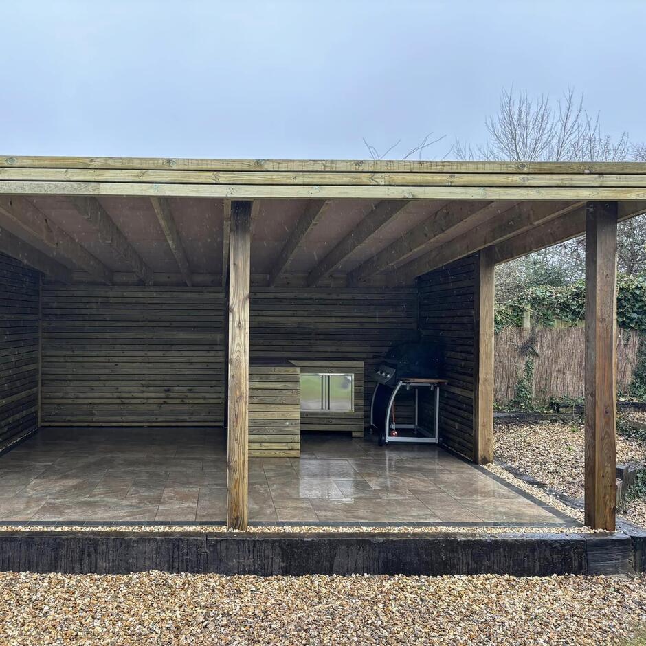 Sienna™ Caramel Mocha Porcelain Paving light brown and mauve outdoor tiles