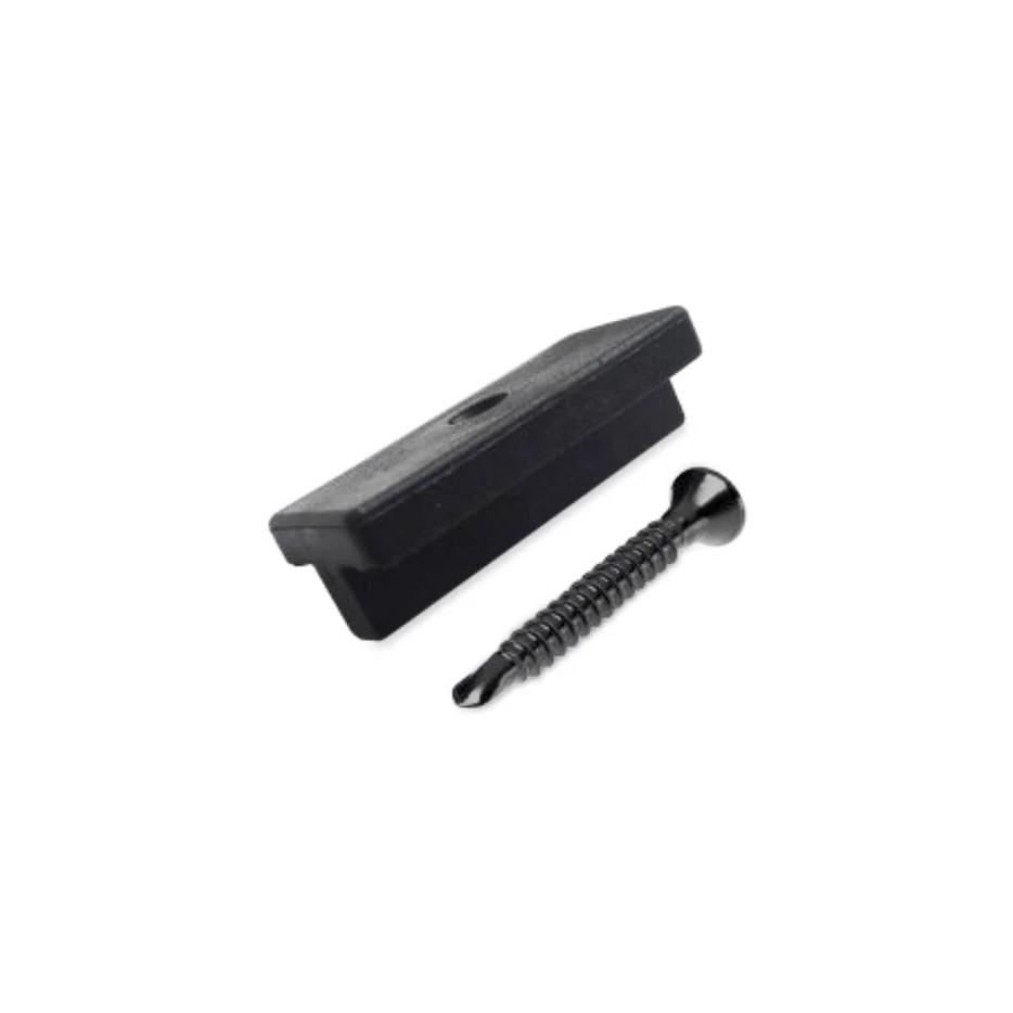 Wessex® Verde Evolved Composite Decking, White, mid t clip